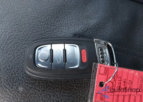 2015 Audi A6 2.0T Premium z USA, uszkodzony, nr VIN WAUGFAFC7FN007203